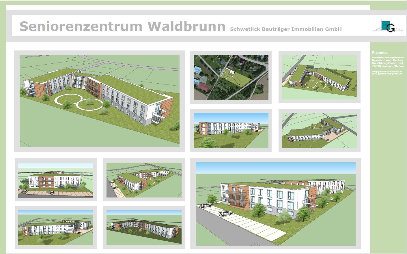 Seniorenzentrum Waldbrunn Planung